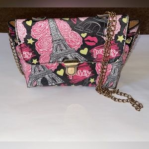 Parisian Paris Leather Hand Bag